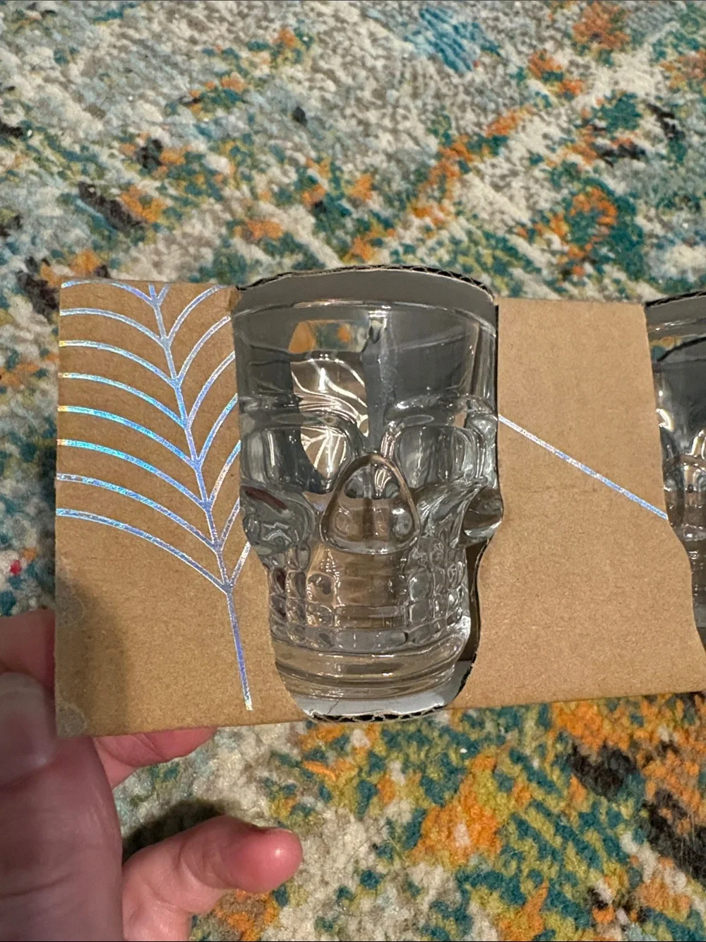 🆕Chilling Treats Skull Shot Glasses, Set Of 6